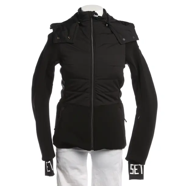 Mid-Season Jacket in Black, Polyamide, Jet Set