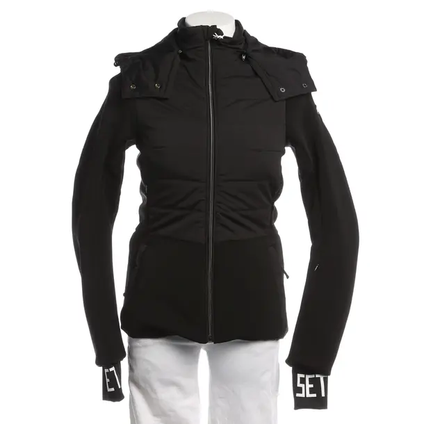 Mid-Season Jacket in Black, Polyamide, Jet Set