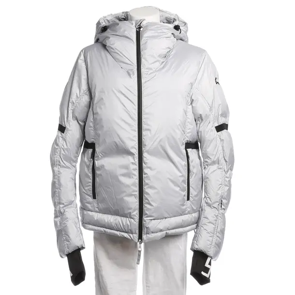 Winter Jacket in Metallic, Polyamide, Jet Set