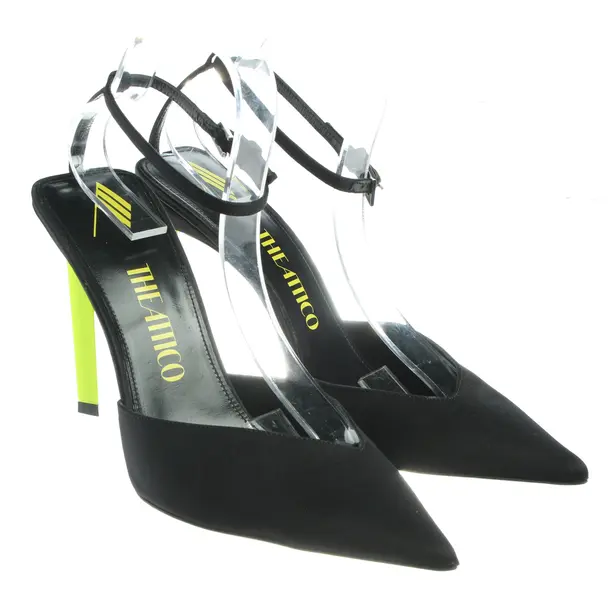 Slingbacks in Schwarz, , The Attico