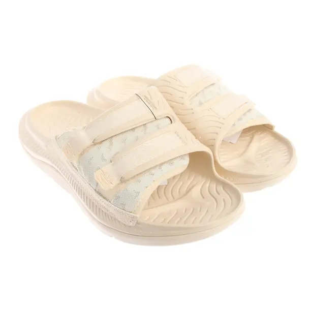 Slides in White, , Hoka
