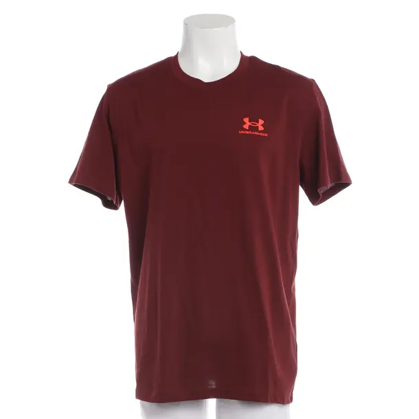 Under Armour T-Shirt M Bordeaux - Rot - Herren - Pre-Loved Designer Fashion - Under Armour Second Hand Designer Shop