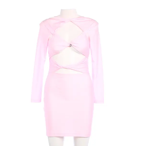 Cocktailkleid in Rosa, Polyamid, Coperni