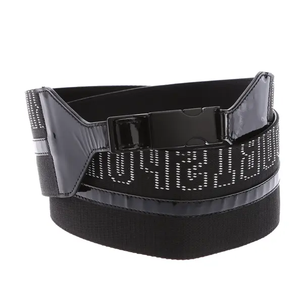 Gürtel in Schwarz, Polyester, Marc Cain Sports