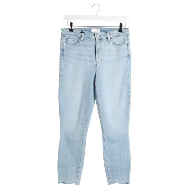 Skinny Jeans in Blue, Cotton, Paige