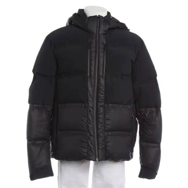 Down Puffer Jacket in Black, Polyimide, Aztech Mountain