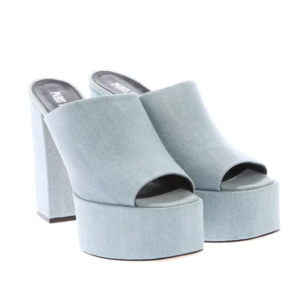 Sandaletten in Blau, , Paris Texas