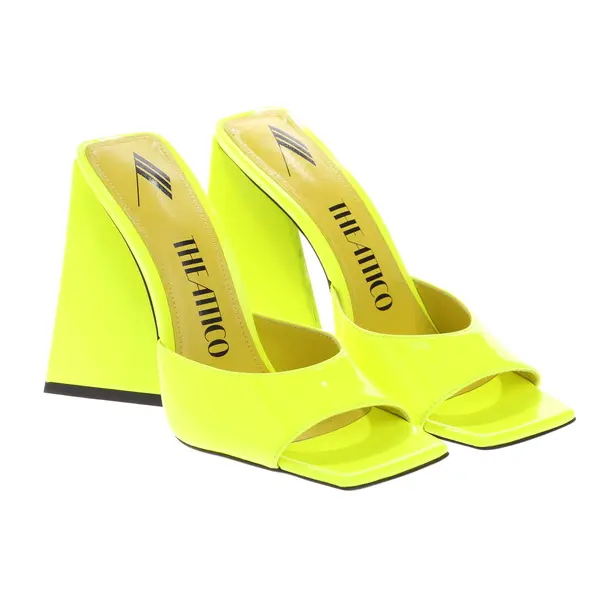 Sandaletten in Neon, , The Attico