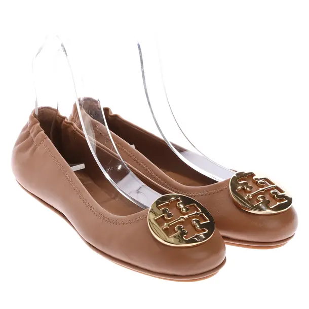 Ballerinas, in Braun, Tory Burch