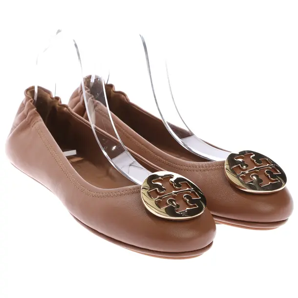 Ballerinas, in Hellbraun, Tory Burch
