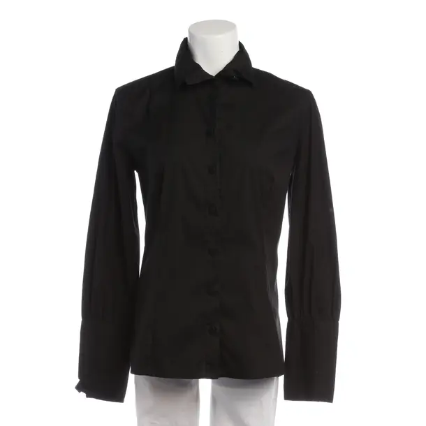 Bluse in Schwarz, Baumwolle, Emporio Armani
