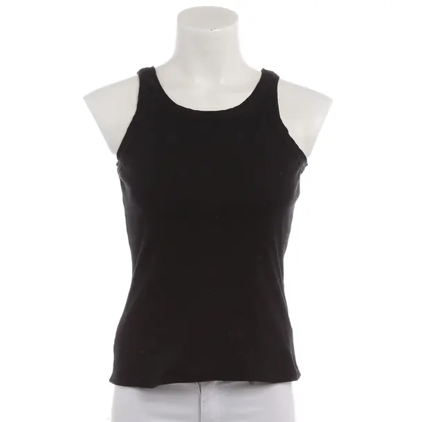 Top in Schwarz, Baumwolle, Mrs & Hugs