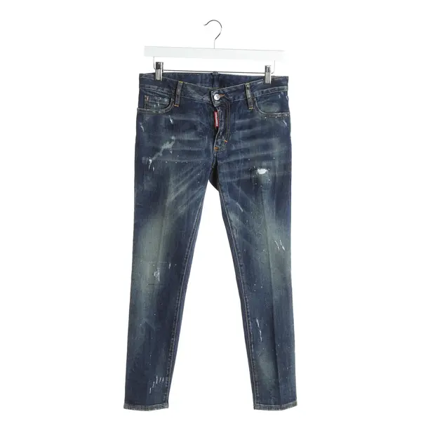 Straight Fit Jeans in Blue, Cotton, Dsquared