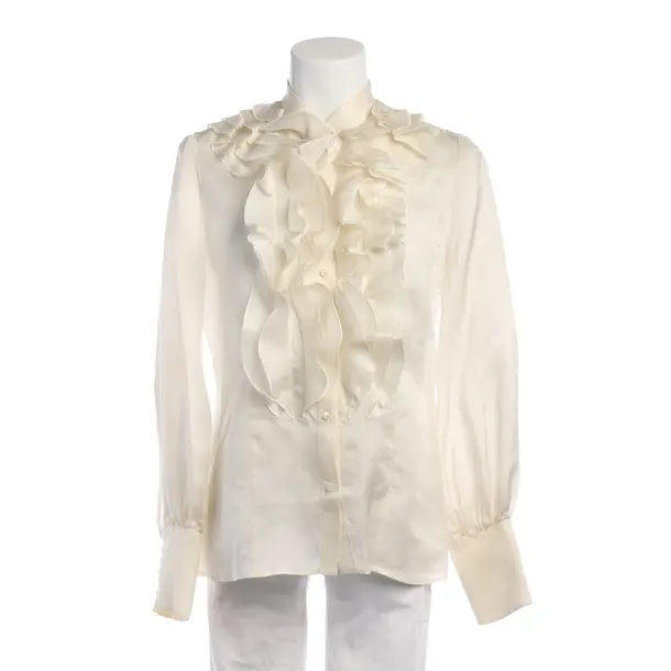 Blouse, in Cream, Polyester, Valentino