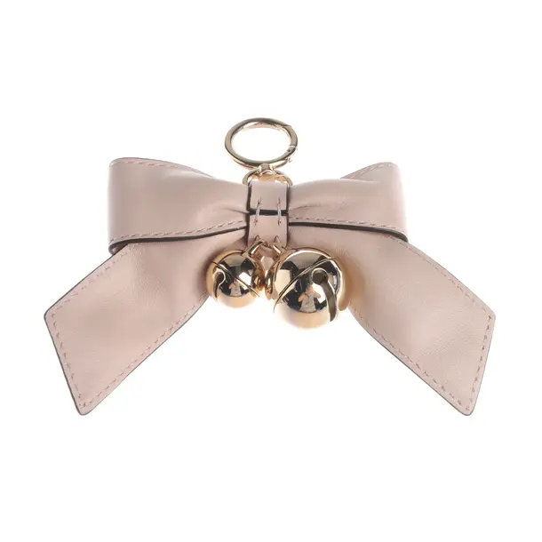 Keyring in Pink, Leather, Michael Kors