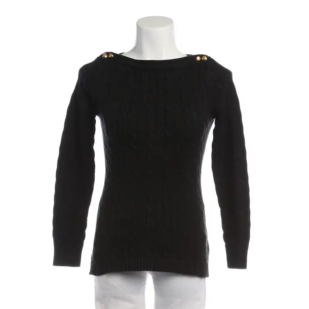 Jumper in Black, Cotton, Lauren Ralph Lauren