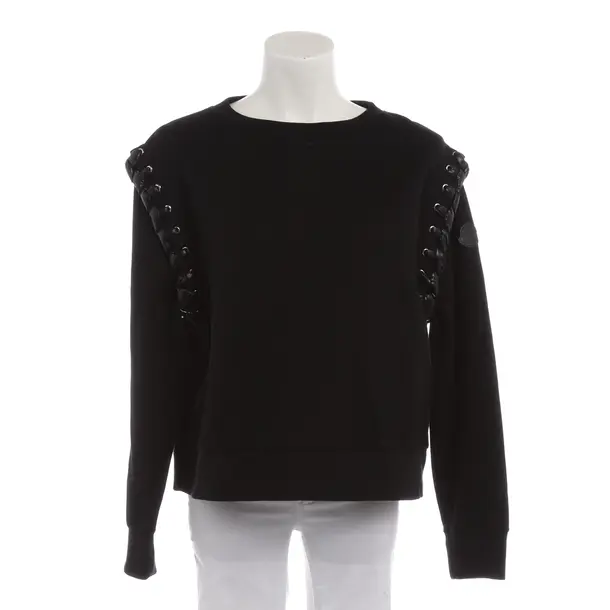 Sweatshirt in Schwarz, Baumwolle, Moncler