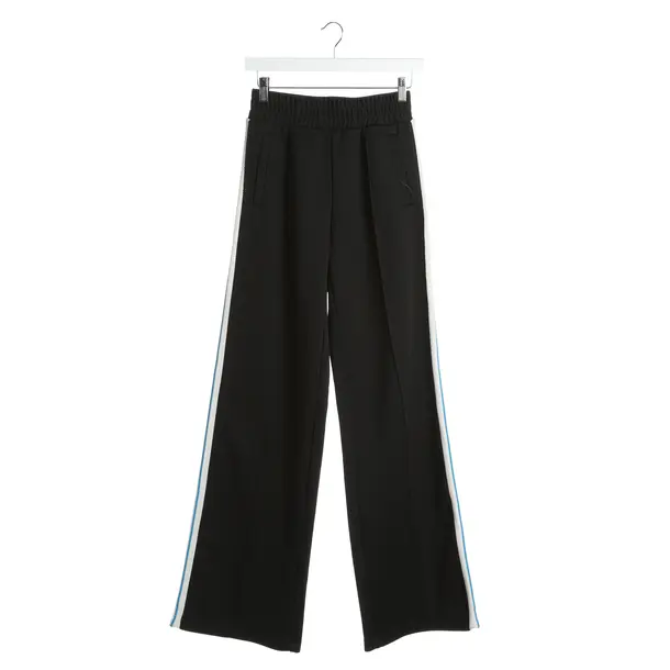 Sweatpants in Black, Polyester, Off-White