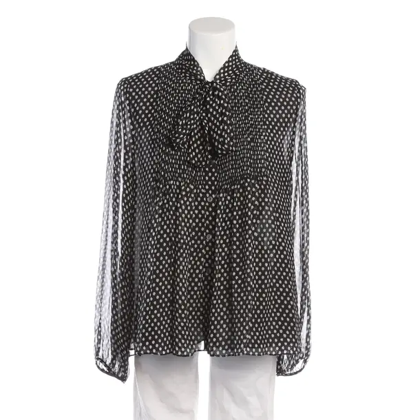 Bluse in Schwarz, Seide, Diane von Furstenberg