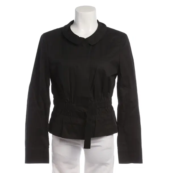 Summer Jacket in Black, Cotton, Strenesse