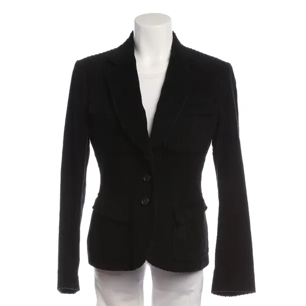 Blazer in Black, Cotton, Strenesse