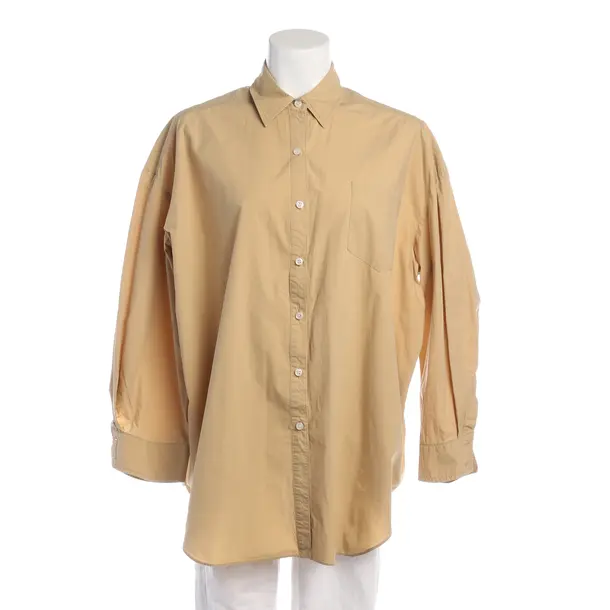 Bluse in Braun, Baumwolle, Frankie Shop