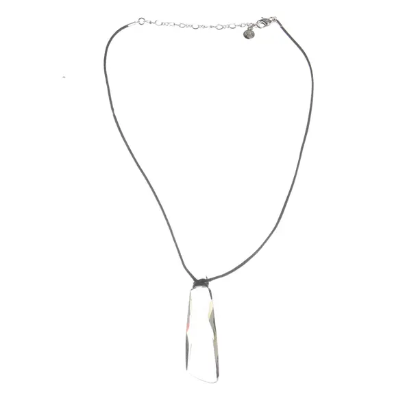 Necklace in Black, Metal (metallic, metallized), Swarovski