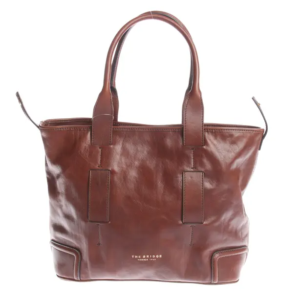 Shopper Bag in Brown, Leather, The Bridge