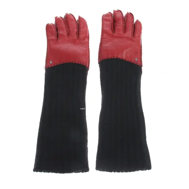 Lederhandschuhe in Schwarz, Leder, Roeckl
