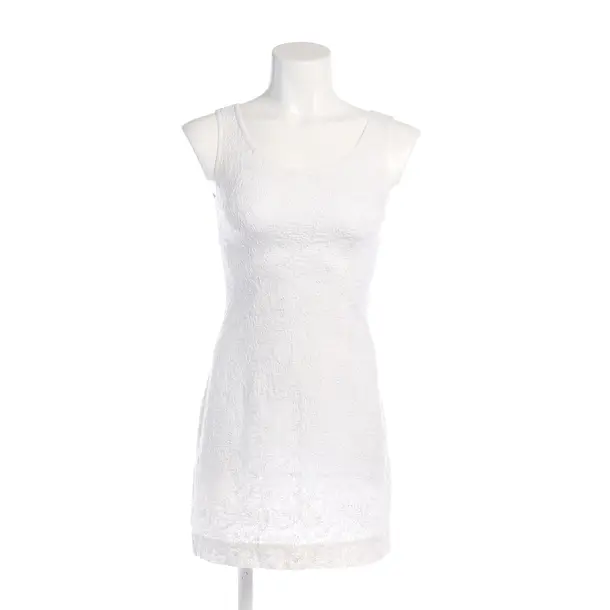 Cocktail Dress in White, Cotton, Prada