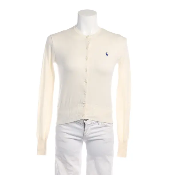 Strickjacke in Weiß, Baumwolle, Polo Ralph Lauren