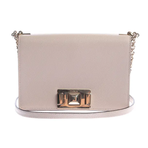 Schultertasche in Braun, Leder, Furla