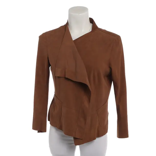 Lederjacke in Braun, Leder, Marc Cain