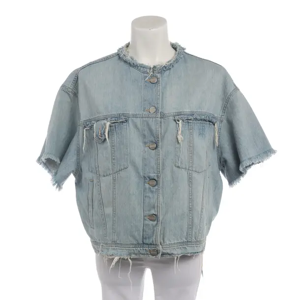 Jeansjacke in Blau, Baumwolle, Closed