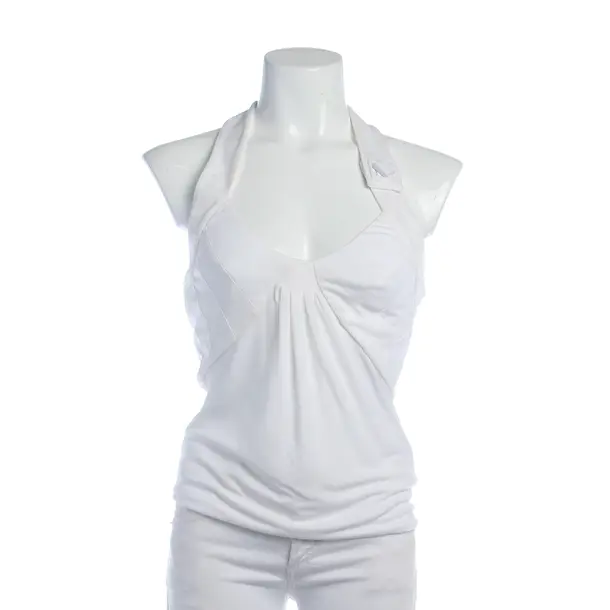 Top in White, Viscose, Versace
