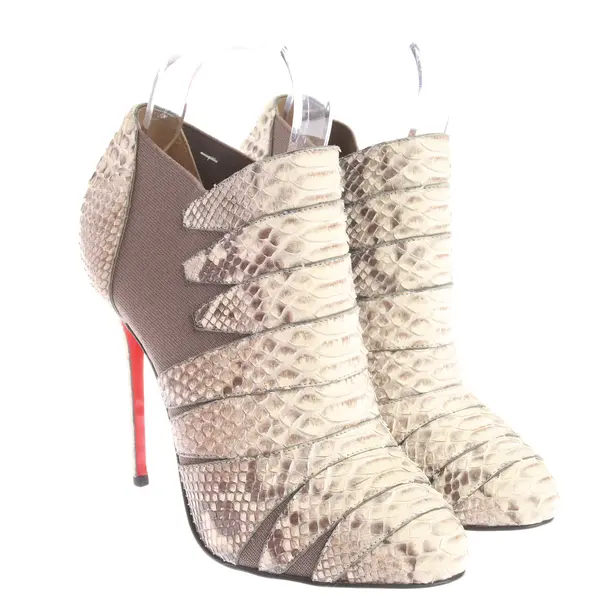 Ankle Boots in White, , Christian Louboutin