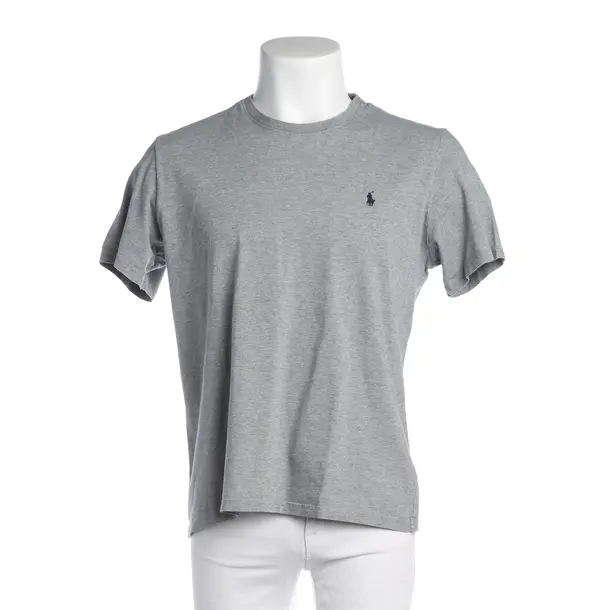 T-Shirt in Grau, Baumwolle, Polo Ralph Lauren