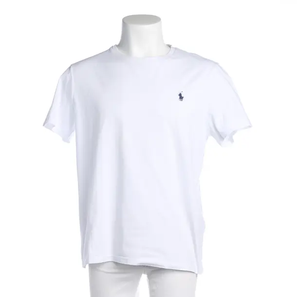 T-Shirt, in White, Cotton, Polo Ralph Lauren
