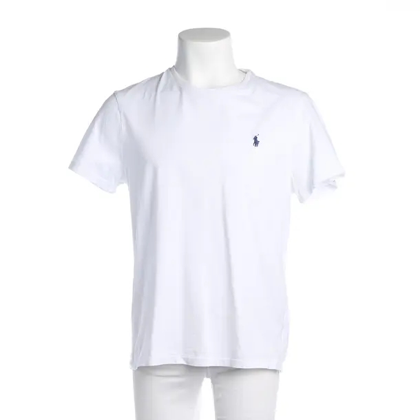 T-Shirt in White, Cotton, Polo Ralph Lauren