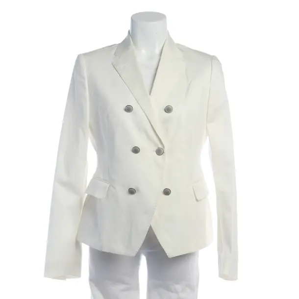 Blazer in Weiß, Baumwolle, Tagliatore