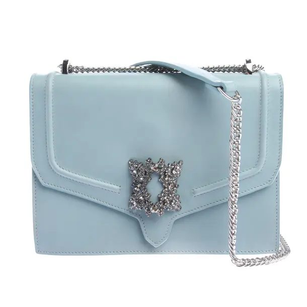 Cross Body Bag in Blue, Leather, Marc Cain
