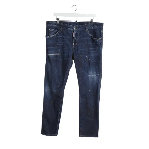 Straight Fit Jeans in Blue, Cotton, Dsquared