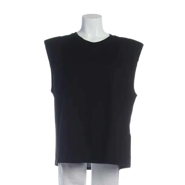 Top in Schwarz, Baumwolle, Roberto Collina