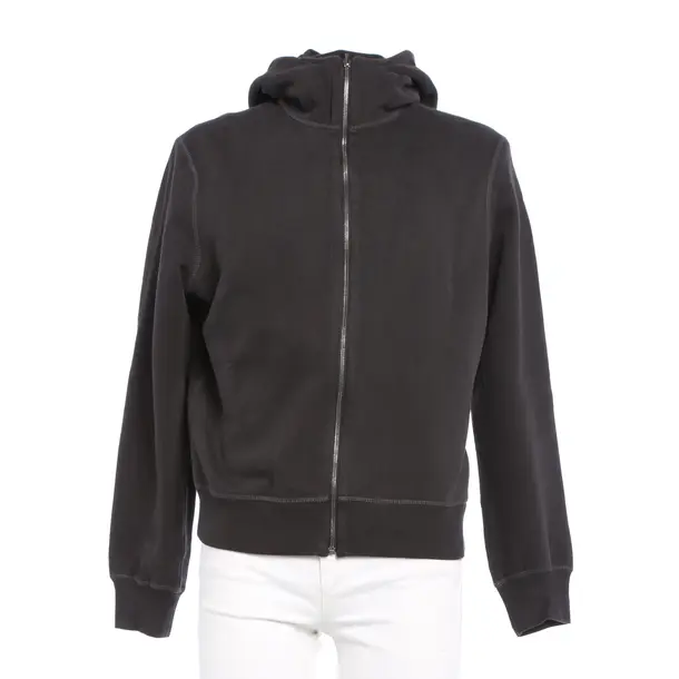 Zip-Up Hoodie in Black, Cotton, Neil Barrett