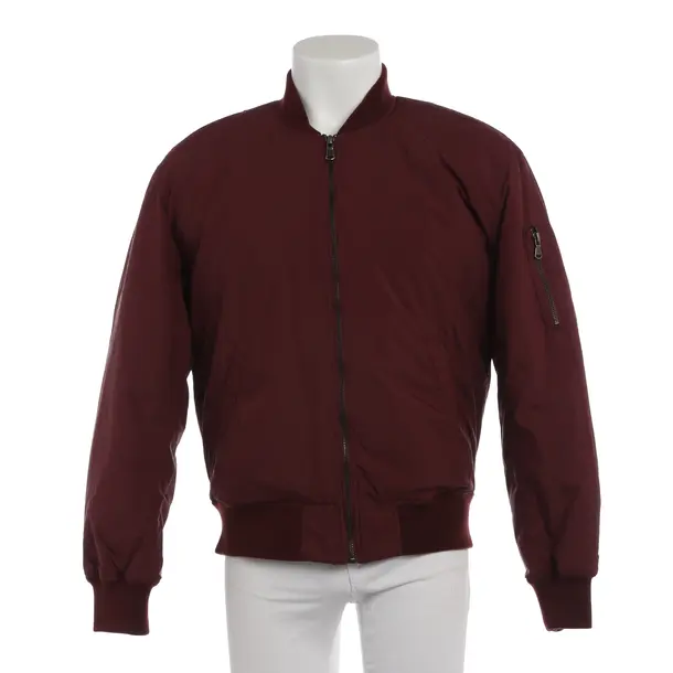 Mid-Season Jacket in Red, Polyamide, American Vintage