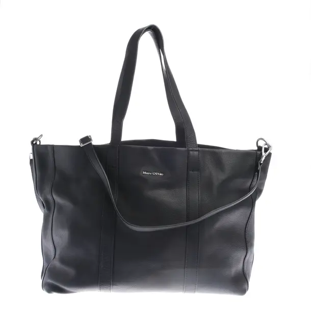 Shopper Bag in Black, Leather, Marc O'Polo