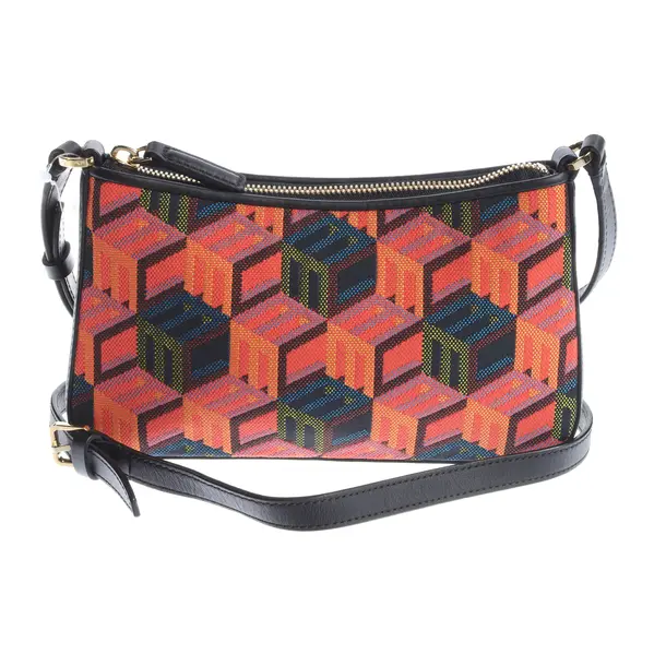 Schultertasche in Mehrfarbig, Baumwolle, MCM