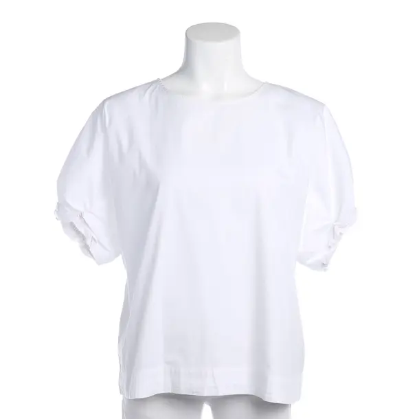Blouse, in White, Cotton, Riani
