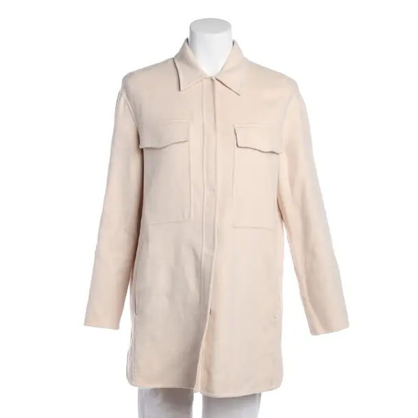 Mid-Season Jacket in White, Wool, Riani
