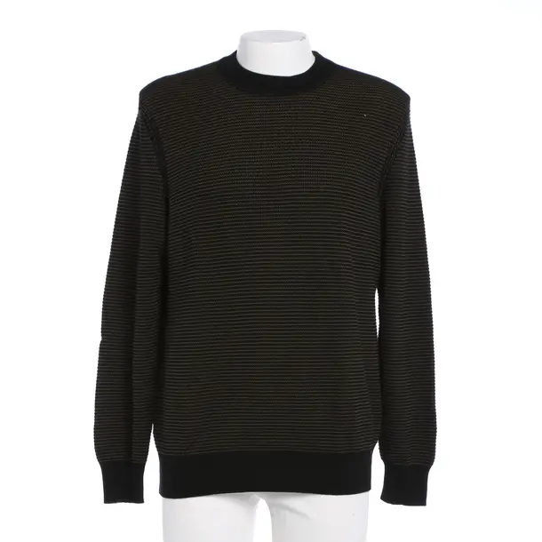 Pullover in Schwarz, Baumwolle, Hugo Boss Orange